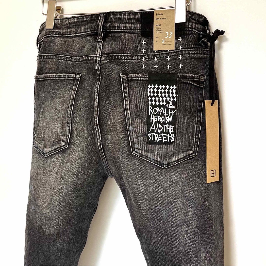 AMIRI - 新品 ksubi VAN WINKLE BURNT 33 スキニーデニム スビの AMIRI - 新品 ksubi VAN WINKLE BURNT 33 スキニーデニム スビの
