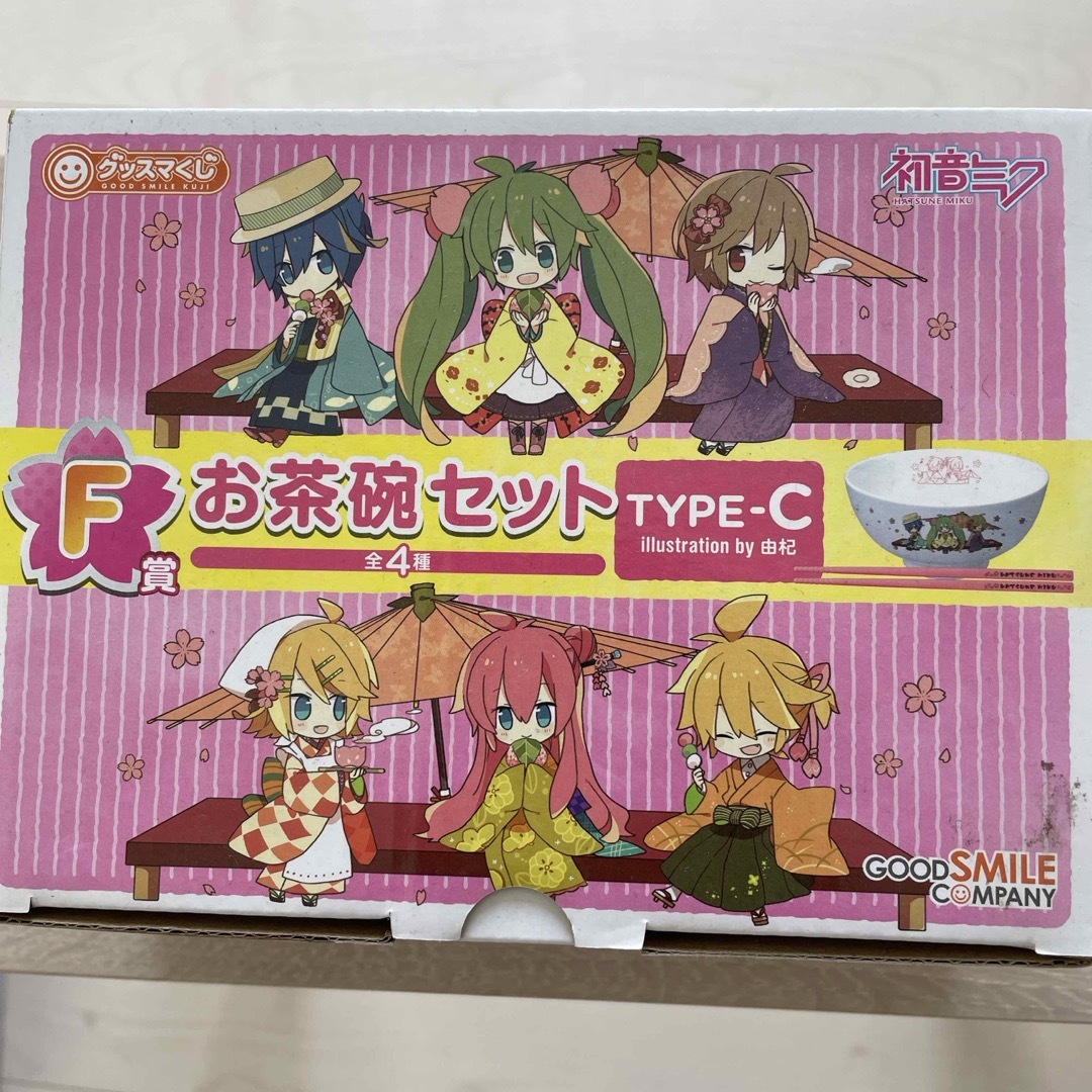 初音ミクお茶碗セットTYPEーC 非売品 エンタメ/ホビーのおもちゃ/ぬいぐるみ(キャラクターグッズ)の商品写真