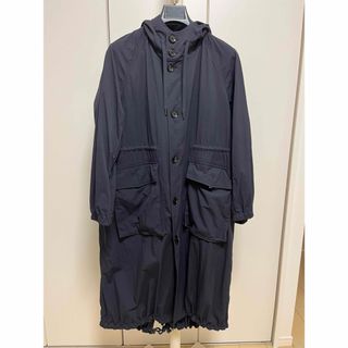 ロンハーマン(Ron Herman)のRon Herman Softshell Mods Coat ネイビー(ロングコート)