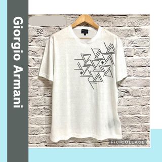 ジョルジオアルマーニ(Giorgio Armani)の【未使用XL】GIORGIO ARMANI EXCLUSIVE(Tシャツ/カットソー(半袖/袖なし))