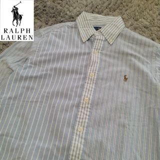 ポロラルフローレン(POLO RALPH LAUREN)の【レアデザイン】90's  ポロラルフローレン　マルチストライプ BDシャツ(シャツ)