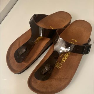 ビルケンシュトック(BIRKENSTOCK)のBIRKENSTOCK  ビルケンシュトック 38(サンダル)