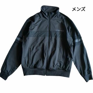 アヴィレックス ジップアップジャケット 長袖 黒 XL