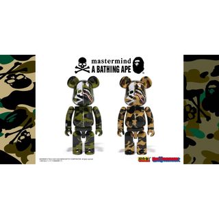 超合金 BE@RBRICK MASTERMIND VS BAPE(フィギュア)