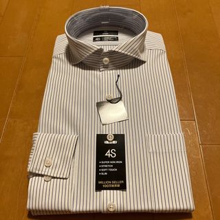 THE SUIT COMPANY - 新品　【スーツセレクト】SKINNY【4S】ドレスワイシャツ　S(37-84)