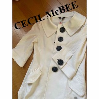 セシルマクビー(CECIL McBEE)のCECIL McBEE春　ジャケット　七分丈　トレンチ　コート　スプリングコート(ロングコート)