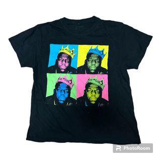 中古品 The Notorious B.I.G. ビギー ビッグ Tシャツ M(Tシャツ/カットソー(半袖/袖なし))