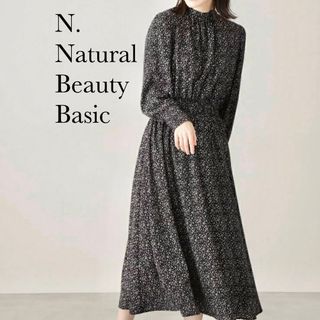 エヌナチュラルビューティーベーシック(N.Natural beauty basic)のN. Natural Beauty Basic ロングワンピース(ロングワンピース/マキシワンピース)