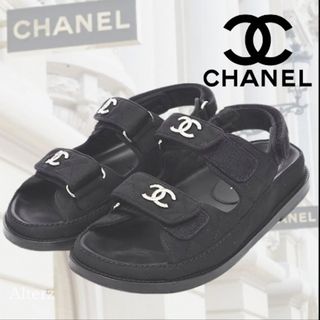 シャネル 着画 サンダル(レディース)の通販 14点 | CHANELのレディース シャネル 着画 サンダル(レディース)の通販 14点 | CHANELのレディース