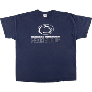 古着 ギルダン GILDAN PENN STATE  ペンシルベニア州立大学 カレッジTシャツ メンズXXL /eaa445882(Tシャツ/カットソー(半袖/袖なし))