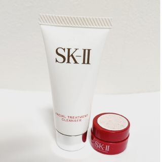 SK-II　洗顔料　美容乳液　２つセット