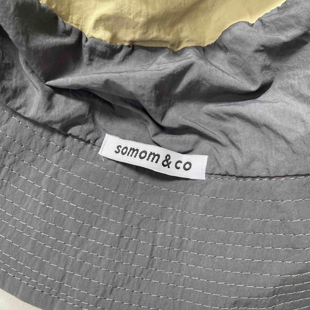 折りたたみサファリハット フック付き グレー 登山 ハイキング レディースの帽子(ハット)の商品写真