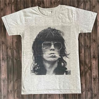 ローリングストーンズ キースリチャーズ バンドTシャツ 新品未使用品(Tシャツ/カットソー(半袖/袖なし))