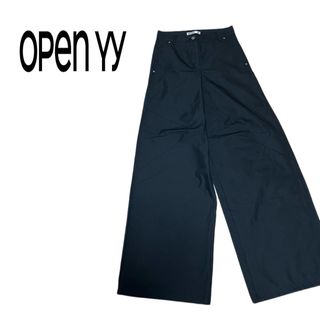 希少★Open Yy オープンワイワイ ハイウエストフレアパンツ SSENSE(その他)