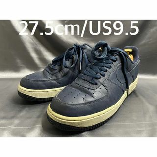 ナイキ(NIKE)の27.5cm NIKE AIR FORCE 1 LOW '07 紺白(スニーカー)