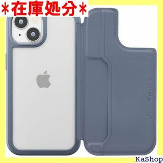 カラー：ブルー iPhone15 バックフリップ ケー 6 00693 1296(その他)