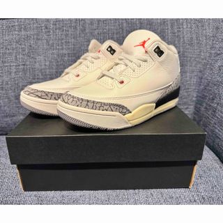 ナイキ(NIKE)の新品未使用 NINE AIR JORDAN 3 RETRO kids 20.5(スニーカー)