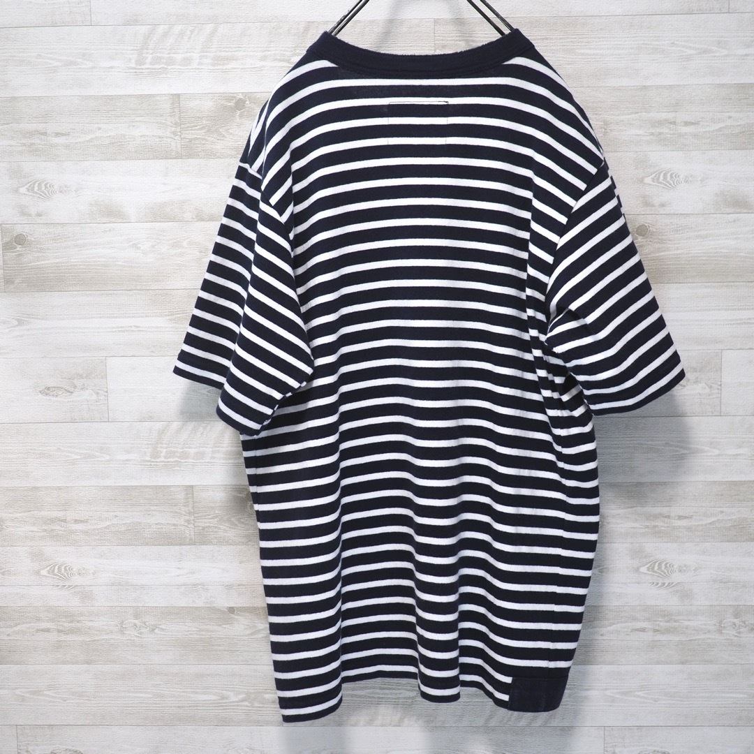 sacai - sacai man 17SS Dixie Border T-Shirt Nv/3の通販 by sacai - sacai man 17SS Dixie Border T-Shirt Nv/3の通販 by