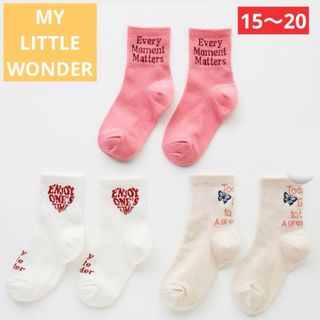 バースデイ - Birthday バースデイ　MYLITTLEWONDER 靴下　3足セット