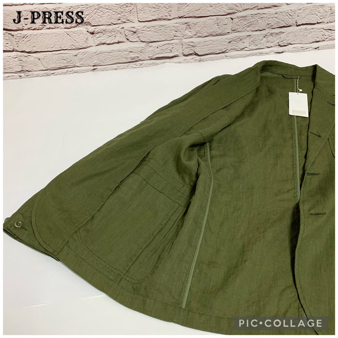 J.PRESS(ジェイプレス)の【未使用】J PRESS ORIGINAL 麻100％　ジャケット メンズのジャケット/アウター(テーラードジャケット)の商品写真