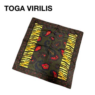 トーガビリリース(TOGA VIRILIS)の美品❗️ TOGA VIRILIS トーガ19AW PRINT SCARF(バンダナ/スカーフ)