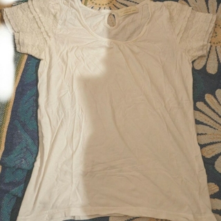 ダブルクローゼット(w closet)のレースTシャツ(Tシャツ(半袖/袖なし))