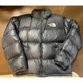 ザノースフェイス(THE NORTH FACE)の【美品】THE NORTH FACEノースフェイス 700フィル ヌプシ 黒(ダウンジャケット)