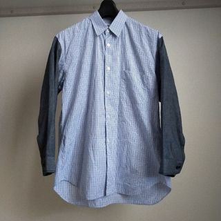 コムデギャルソンシャツ(COMME des GARCONS SHIRT)のCOMME des GARCONS SHIRT 袖切り替えチェックシャツ(シャツ)