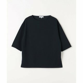 アデイインザライフ(a day in the life)の【NAVY】リップルボーダー 6分袖カットソー <A DAY IN THE LIFE>(Tシャツ/カットソー(半袖/袖なし))