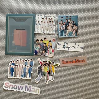 スノーマン(Snow Man)のSnowMan◆ポートレート◆フレークシール(アイドルグッズ)