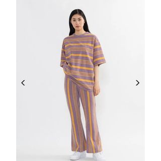 フィーニー(PHEENY)のタグ付き　pheeny  完売　Pile border flared pants(カジュアルパンツ)