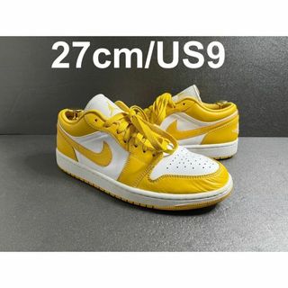 ナイキ(NIKE)の27cm NIKE AIR JORDAN 1 LOW WHITE/POLLEN(スニーカー)