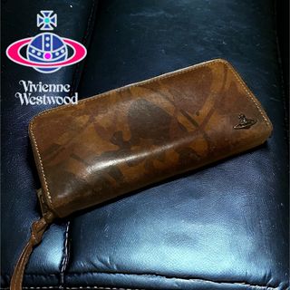 ヴィヴィアンウエストウッド(Vivienne Westwood)のVivienne Westwood 長財布　カモフラ　オーブ(長財布)