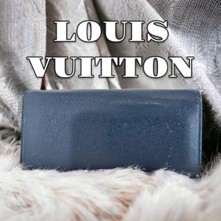 ルイヴィトン(LOUIS VUITTON)の【ルイヴィトン】タイガ ポルトフォイユ ブラザ 長財布 美品 人気 希少 051(長財布)