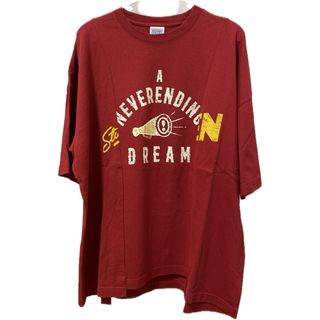 ジーユー(GU)のスタジオセブン × ジーユー オーバー Tシャツ 【L】 WINE 《中古品》(Tシャツ/カットソー(半袖/袖なし))