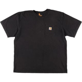 カーハート(carhartt)の古着 カーハート Carhartt ORIGINAL FIT 半袖 ワンポイントロゴポケットTシャツ メンズXL /eaa441756(Tシャツ/カットソー(半袖/袖なし))