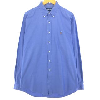 ラルフローレン(Ralph Lauren)の古着 ラルフローレン Ralph Lauren YARMOUTH 長袖 ボタンダウンシャツ メンズL /eaa442121(シャツ)