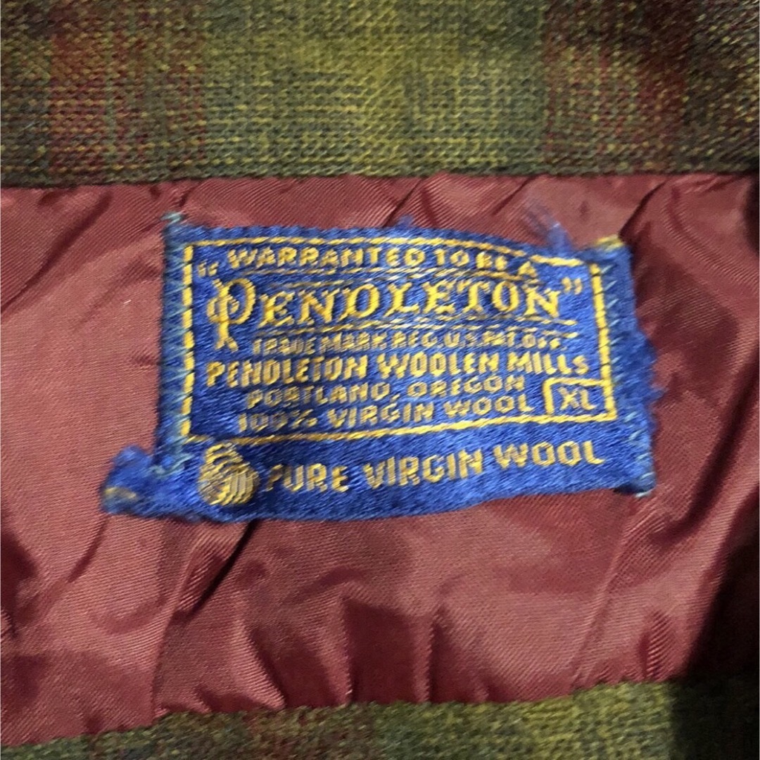 PENDLETON(ペンドルトン)の★60s ペンドルトン オープン カラーシャツ オンブレ シャドー ボードシャツ メンズのトップス(シャツ)の商品写真