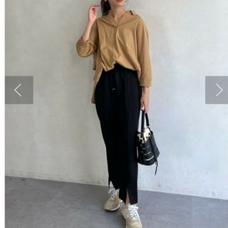 シェトワ(Chez toi)の新品✨【シェトワ】7分袖バックフリルスキッパーシャツ春に大人気！！(シャツ/ブラウス(長袖/七分))