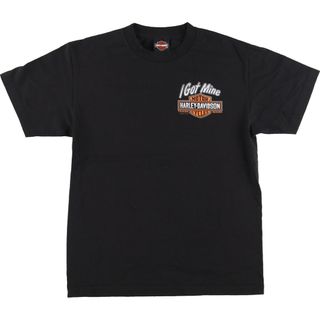 ハーレーダビッドソン(Harley Davidson)の古着 ハーレーダビッドソン Harley-Davidson モーターサイクル バイクTシャツ メンズM /eaa441582(Tシャツ/カットソー(半袖/袖なし))