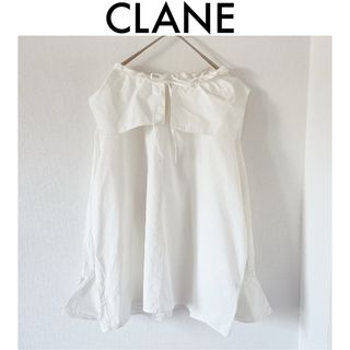 CLANE - 【CLANE】2way bab tops ブラウス ビックカラー シャツ