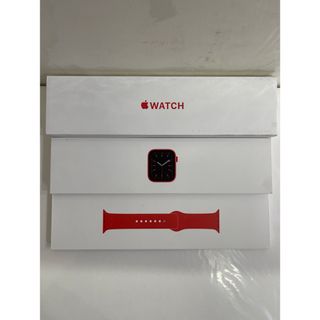 アップルウォッチ(Apple Watch)のAPPLE WATCH6 RED SP BAND GPS 40mm(腕時計(デジタル))