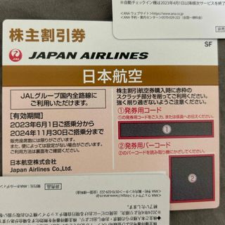 ジャル(ニホンコウクウ)(JAL(日本航空))のJAL 株主割引券(航空券)