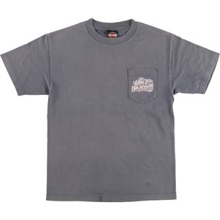 ハーレーダビッドソン(Harley Davidson)の古着 ハーレーダビッドソン Harley-Davidson モーターサイクル バイクTシャツ メンズM /eaa441781(Tシャツ/カットソー(半袖/袖なし))