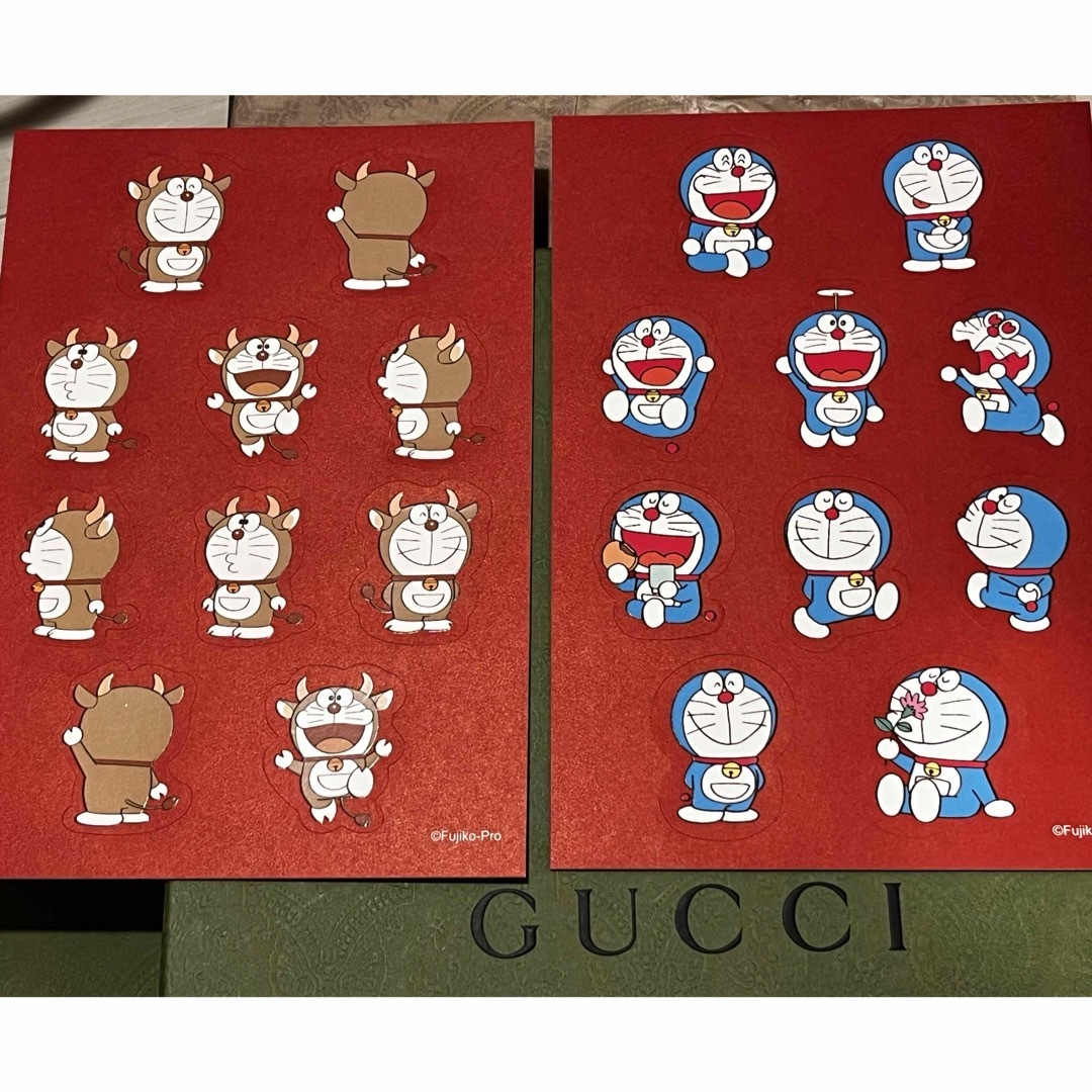 Gucci(グッチ)のGUCCI × DORAEMON コラボ/限定シール/非売品 エンタメ/ホビーのおもちゃ/ぬいぐるみ(キャラクターグッズ)の商品写真