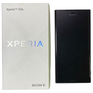 エクスペリア(Xperia)のSONY Xperia XZs 602SO ブラック(スマートフォン本体)