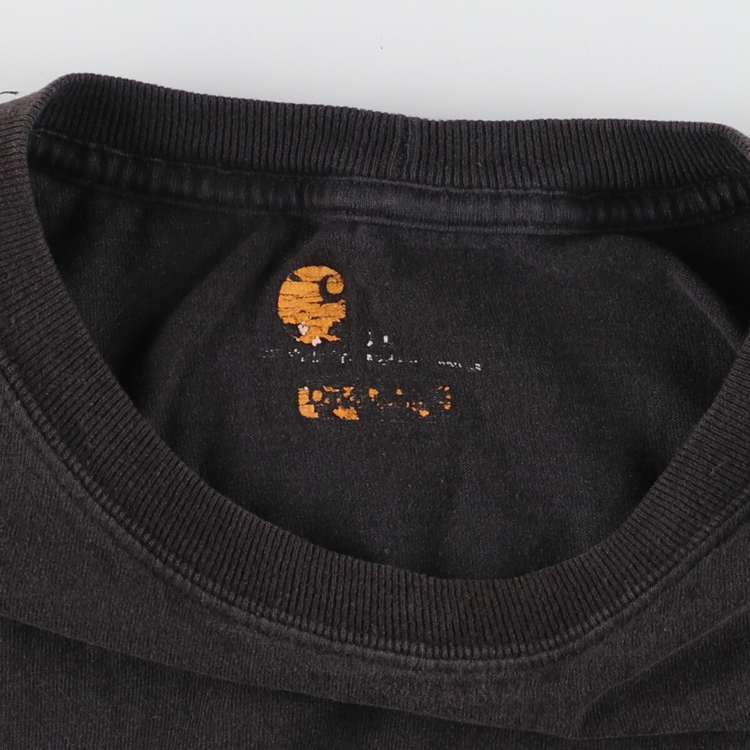 carhartt(カーハート)の古着 カーハート Carhartt 半袖 ワンポイントロゴポケットTシャツ メンズXL /eaa441770 メンズのトップス(Tシャツ/カットソー(半袖/袖なし))の商品写真