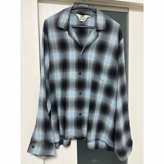 SUNSEA - sunsea SHADOW CHECK GIGOLO SHIRT