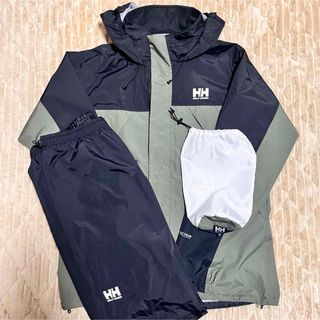 HELLY HANSEN - HELLY HANSEN レインウェア  XL 上下セット