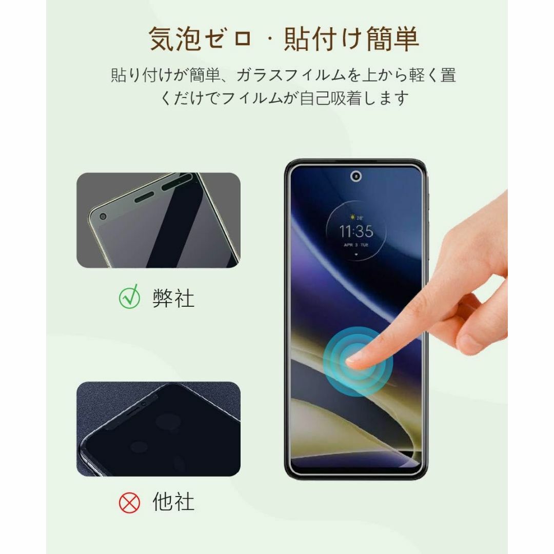 【在庫処分】Rchlr 【覗き見防止】Moto G52J 5G II/Moto  スマホ/家電/カメラのスマホアクセサリー(その他)の商品写真